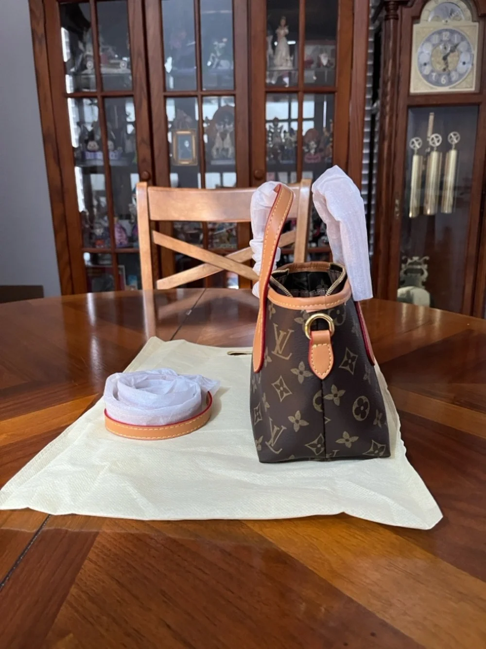 **DISCOUNTED** Brown & Honey Monogram Tote Crossbody Handbag Bag!